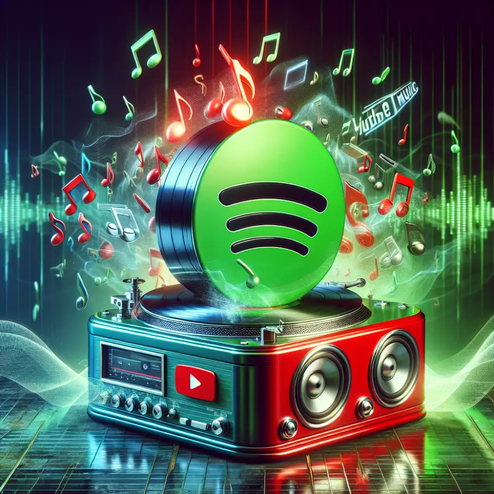 Spotify Nebo Youtube Music